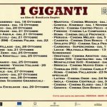 locandina i giganti con date proiezioni