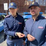 polizia roma recupera bracialetto