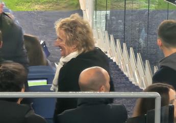 Lazio Celtic Rod Stewart allo stadio Olimpico