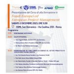 Ue Fondi europei ed European Project Management il 2 dicembre presentazione del corso di alta formazione