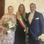 Barbara De Rossi si e sposata nozze in Toscana con limprenditore fiorentino Simone Fratini