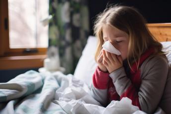 Influenza casi in sensibile aumento 884mila in ultimi 7 giorni