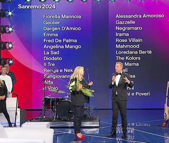 Sanremo 2024 Amadeus Sara il mio ultimo festival