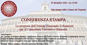 Tributaristi conferenza stampa su proposte per il Concordato preventivo biennale