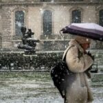 Venti di tempesta e neve fino in Pianura e ancora maltempo artico sullItalia