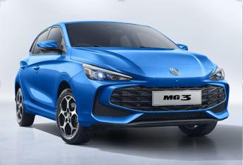 A Ginevra debutta la MG3 la prima full hybrid della casa