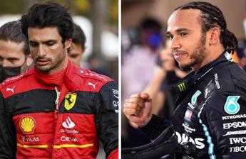 Ferrari tra Sainz e Hamilton con Gp Bahrain parte staffetta