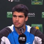 Alcaraz e lallarme a Indian Wells Capita tutto a me. Video