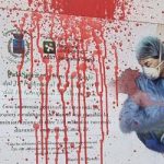 Bergamo no vax vandalizzano PalaSpira in pandemia era stato un hub vaccinale