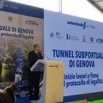 Bucci Soddisfatto per inizio lavori tunnel subportuale Genova