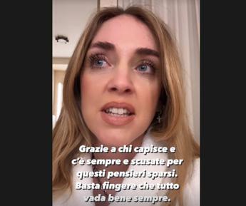 Chiara Ferragni lo sfogo Sto male periodo doloroso