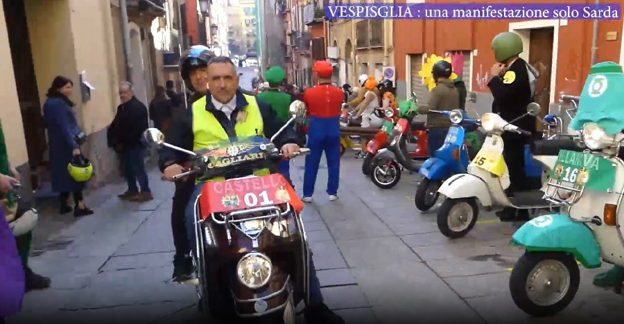 Vespiglia a Cagliari, video e interviste di Antonio lai