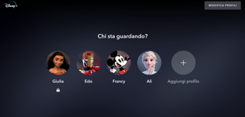 Disney Plus presto pagamento extra per la condivisione delle password