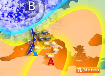 Meteo anticiclone in ritirata da martedi break di temporali con grandine