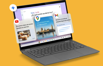 Chromebook Plus con nuove funzioni di intelligenza artificiale