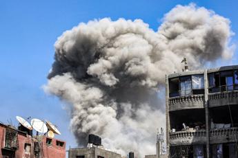 Gaza raid israeliano nel nord Colpite case 7 morti