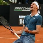 Internazionali Roma Zverev trionfa battuto Jarry in due set