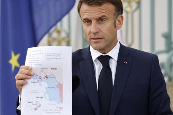 Ucraina Macron Consentire a Kiev di colpire in Russia