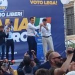 Vannacci sul palco con Salvini insiste Il dado e tratto fate una decima su simbolo Lega