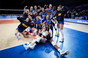 Volley femminile Italia stacca il pass per Parigi 2024 e le finali di Nations League