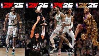 2K annuncia gli atleti di copertina di NBA 2K25 Jayson Tatum Aja Wilson e Vince Carter