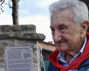 Addio al partigiano Topino e morto a 99 anni Giulio Consigli libero Firenze