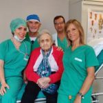 Anziani a 106 anni pacemaker e intervento al femore in pochi mesi sta bene