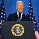 Biden conferenza con gaffe ma non molla Devo finire il lavoro battero Trump