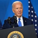 Biden e la conferenza prima risposta e confonde Harris con Trump