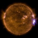 Brillamenti Solari e tempeste geomagnetiche possibilita di impatto e conseguenti blackout sulla Terra