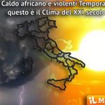 Caldo africano non molla ma rischio violenti temporali al Nord le previsioni