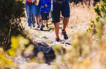 Estate rischio ipertensione in alta montagna campagna in 50 rifugi