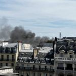 Francia maxi incendio in palazzo in centro a Parigi