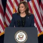 Harris primo comizio verso nomination Conosco i truffatori come Trump