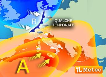 Meteo weekend tra sole e qualche temporale poi torna il grande caldo africano