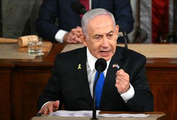 Netanyahu al Congresso Usa E guerra tra civilta e barbarie insieme vinceremo