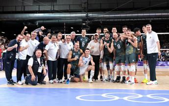 Parigi 2024 lItalvolley maschile batte lEgitto esulta anche Mengoni