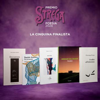 Premio Strega Poesia annunciata la cinquina finalista