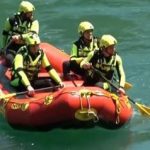 Ragazzo trascinato via dalla corrente del torrente Masino