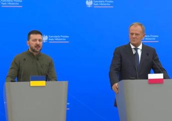 Ucraina Polonia potra abbattere missili Russia accordo Zelensky Tusk