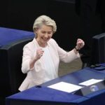 Von der Leyen rieletta grazie ai Verdi 401 si Fratelli dItalia vota contro Noi coerenti