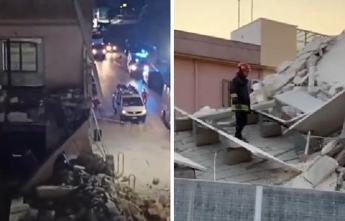 Brindisi crolla edificio a Latiano si scava tra le macerie Video