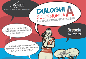 Dialoghi sullemofilia A a Brescia il 14 settembre