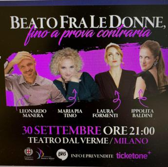 Beato fra le donne. Show a Milano per borse di studio a ragazze non abbienti