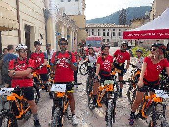 Coricelli pedala per Il sorriso di Teo si rinnova liniziativa charity