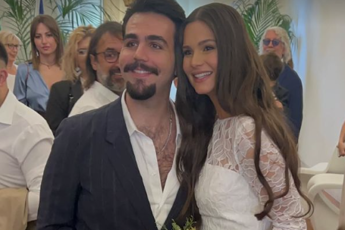 Ignazio Boschetto de Il Volo si e sposato il si a miss Venezuela Michelle Bertolini Video