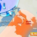 Il meteo spacca lItalia tra maltempo e caldo estivo ma da domenica cambia tutto