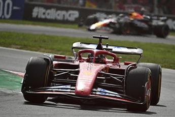 Leclerc vince il Gp dItalia trionfo Ferrari a Monza