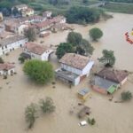 Maltempo e alluvione allerta rossa in Romagna e nel Bolognese