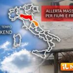 Meteo torna il sole nel weekend ma ancora massima allerta per fiumi e frane